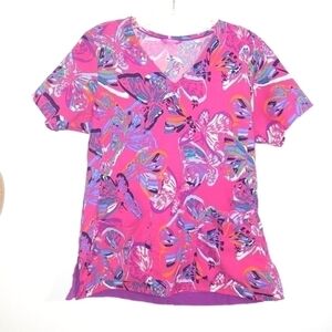 Vera Bradley scrub top